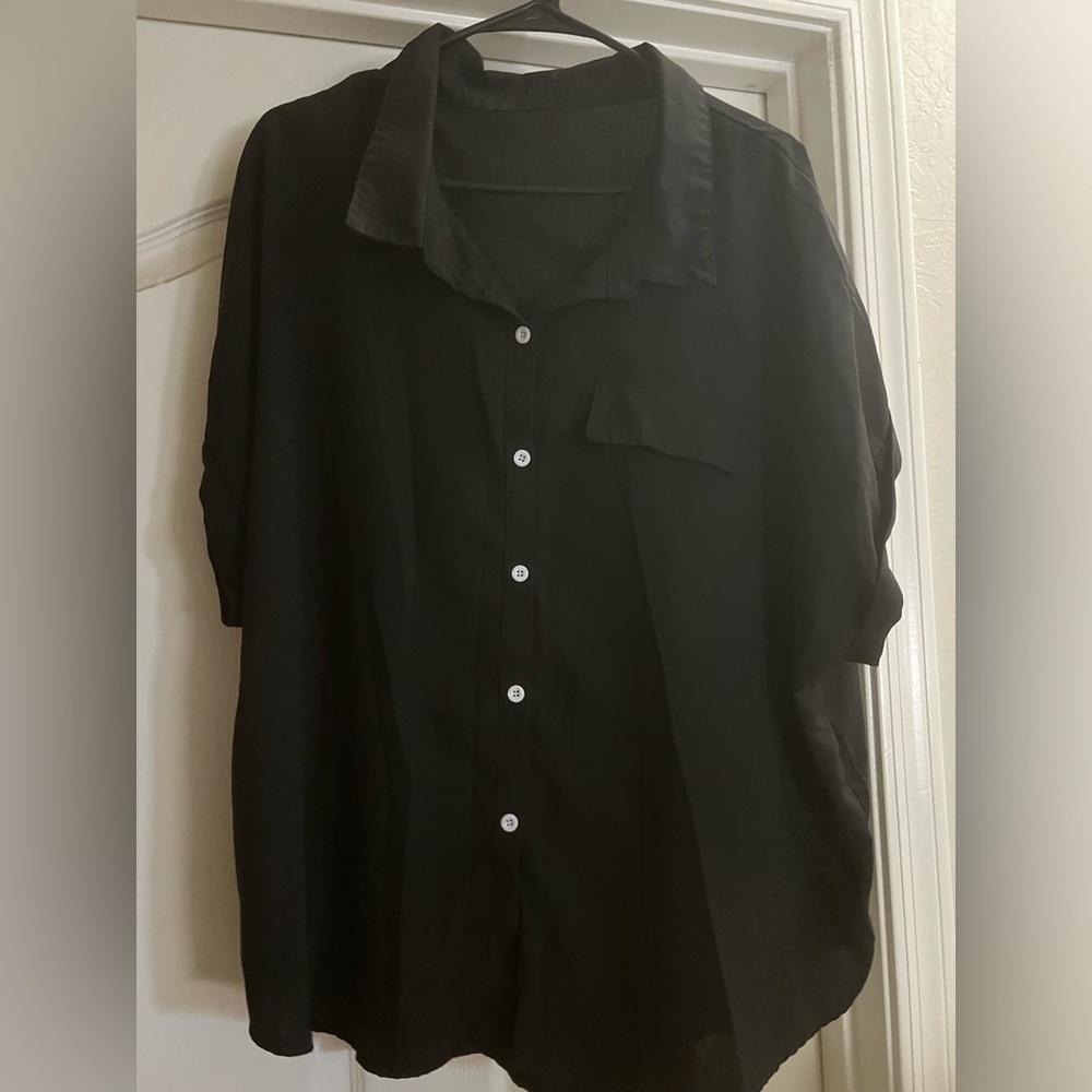 SHEIN batwing plus size top